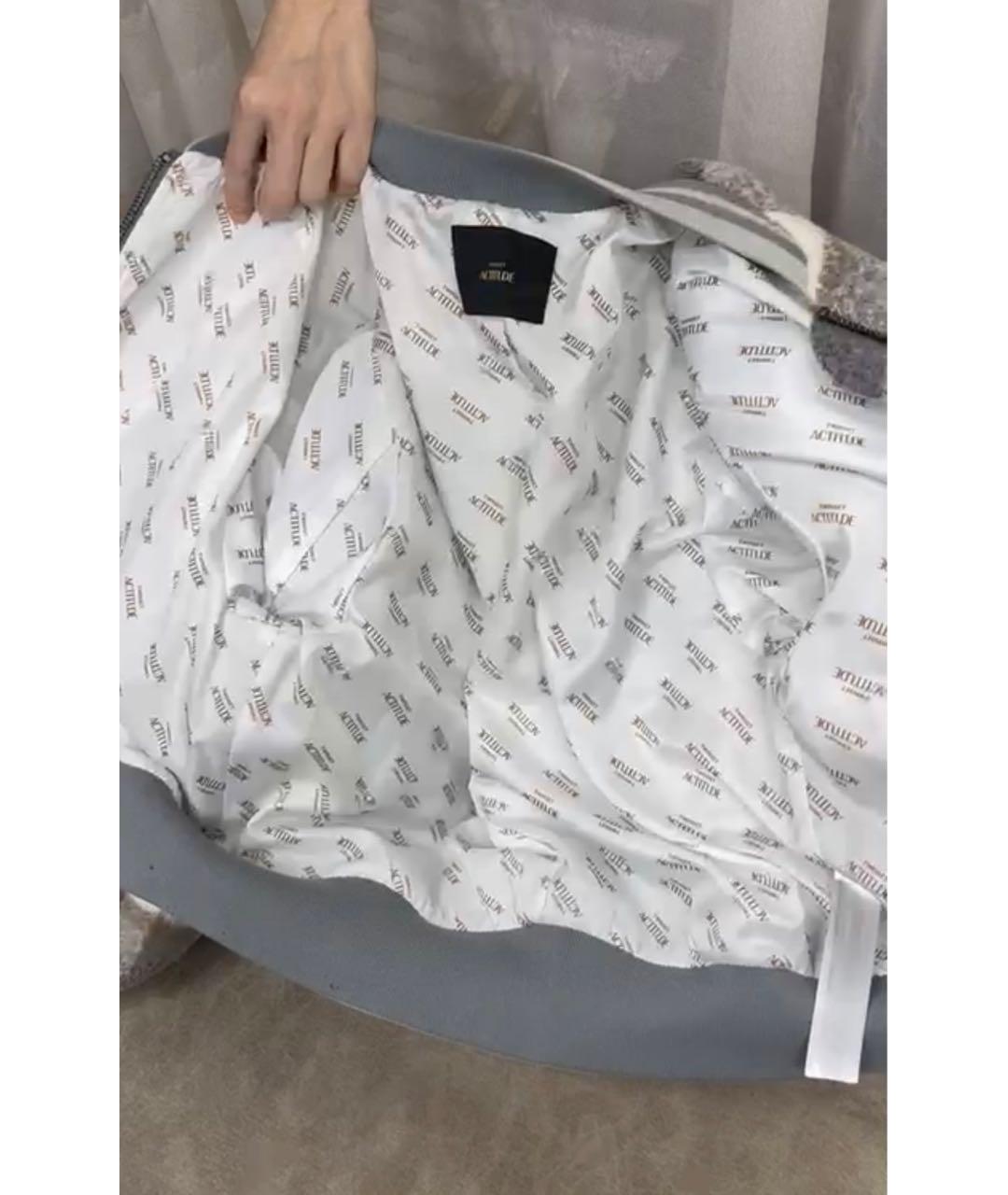 TWIN-SET Голубая куртка, фото 2