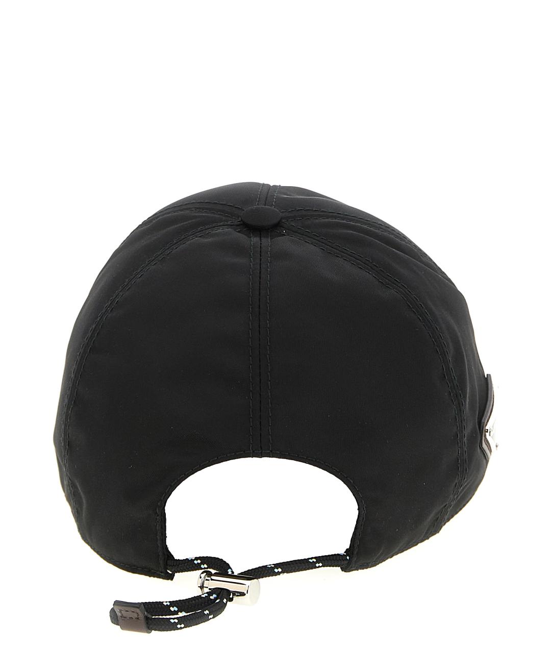 PRADA Черная кепка/бейсболка, фото 3