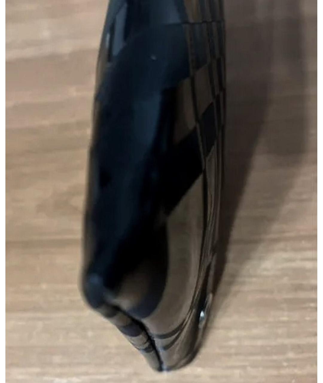 BURBERRY Черная синтетическая косметичка, фото 3