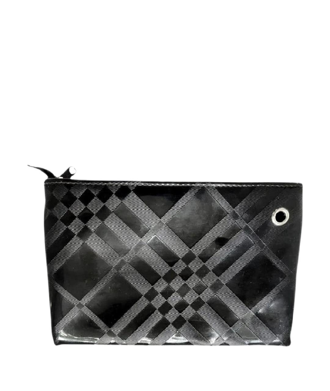 BURBERRY Черная синтетическая косметичка, фото 1