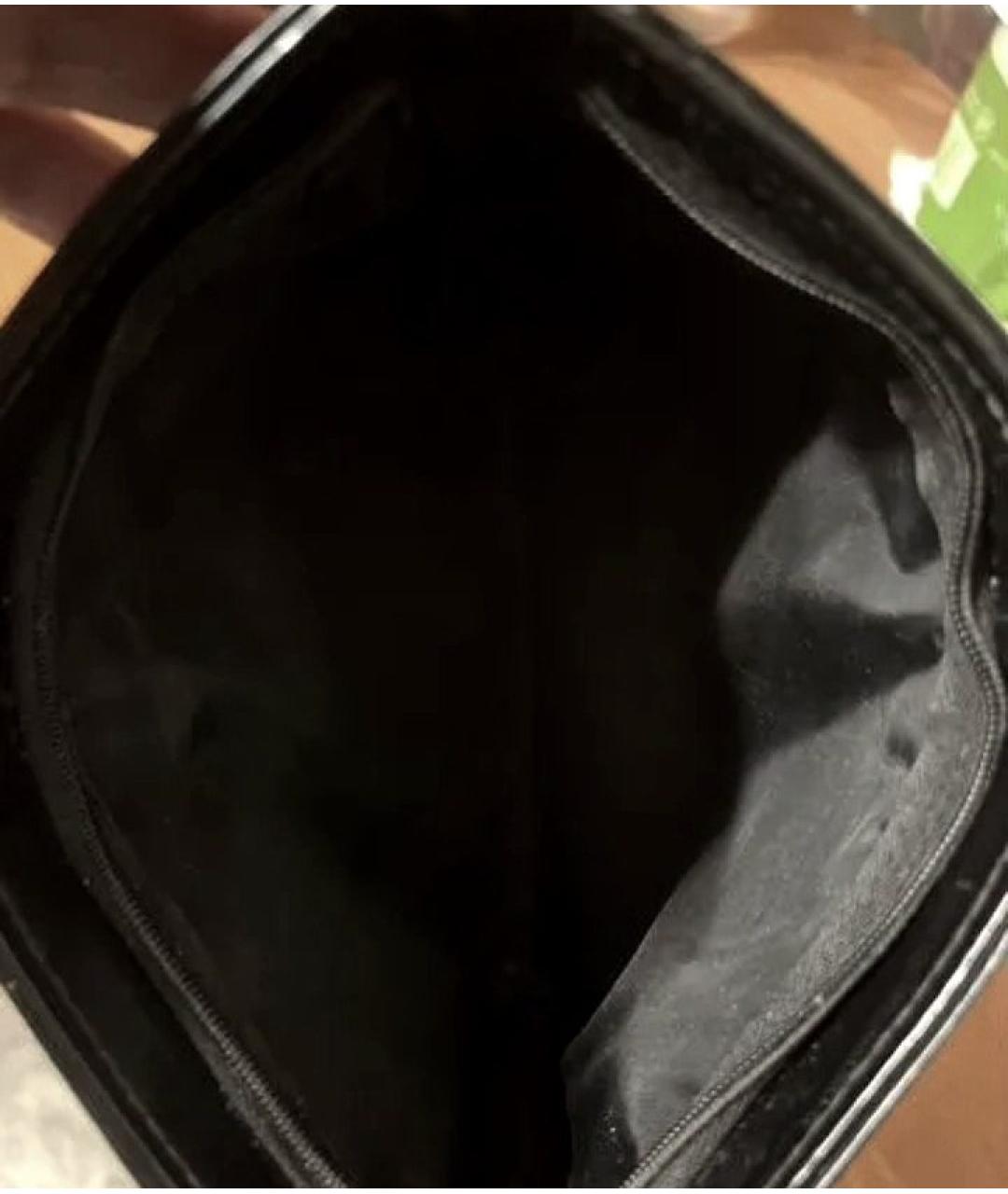 BURBERRY Черная синтетическая косметичка, фото 4