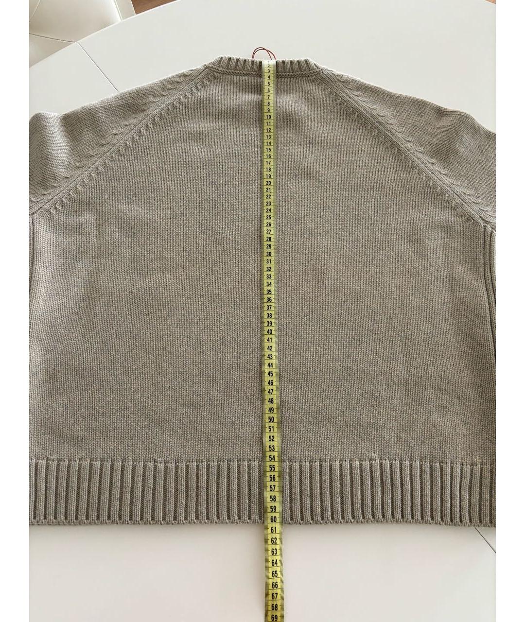 LORO PIANA Бежевый кашемировый джемпер / свитер, фото 6