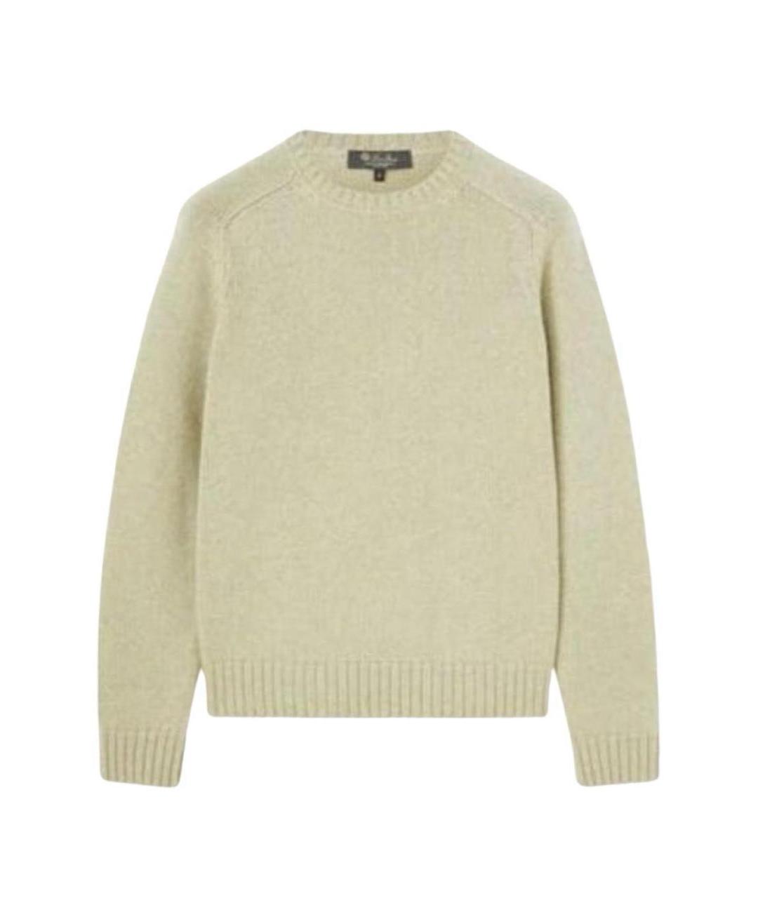 LORO PIANA Бежевый кашемировый джемпер / свитер, фото 1