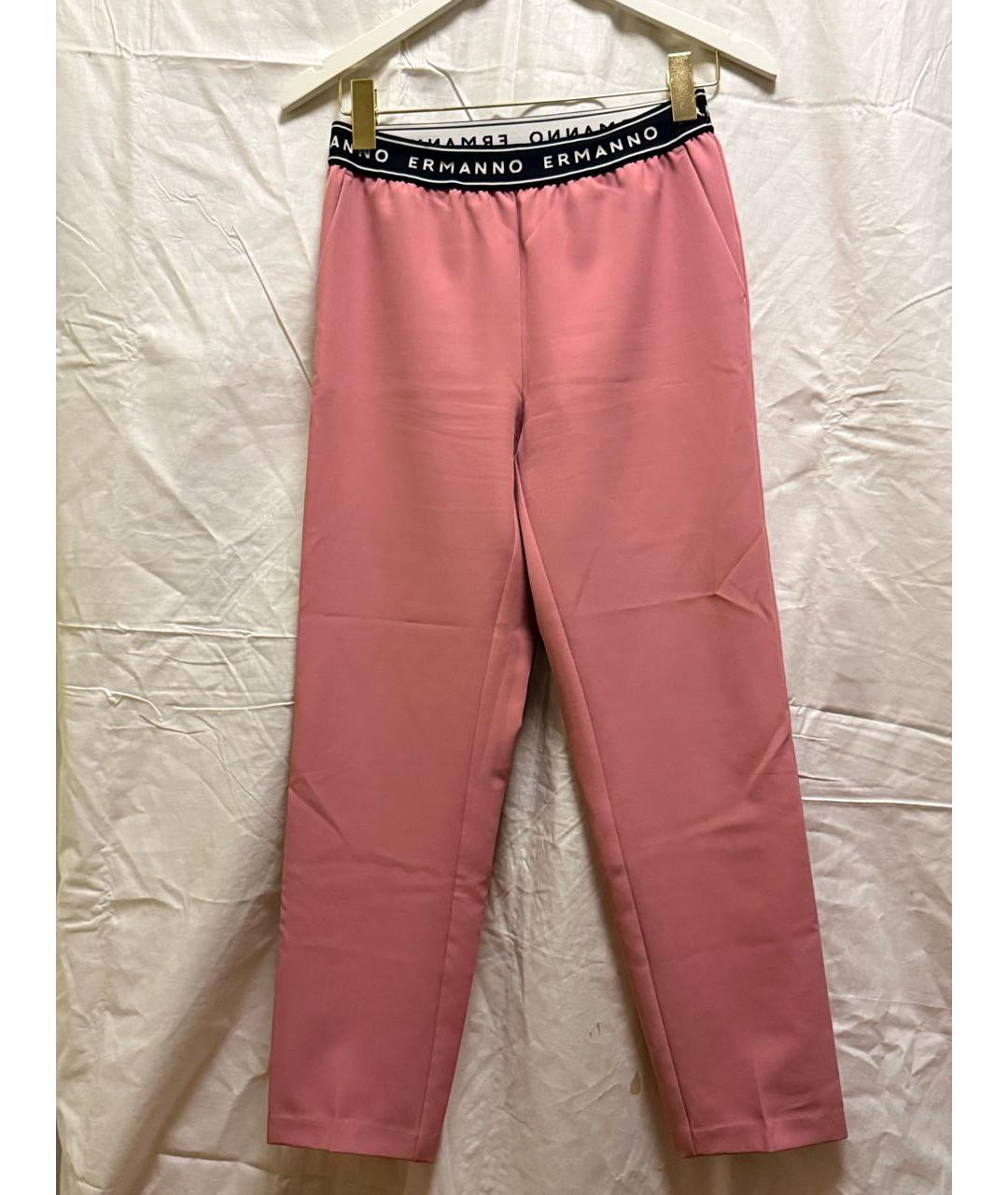 ERMANNO FIRENZE Розовый полиэстеровый костюм с брюками, фото 2