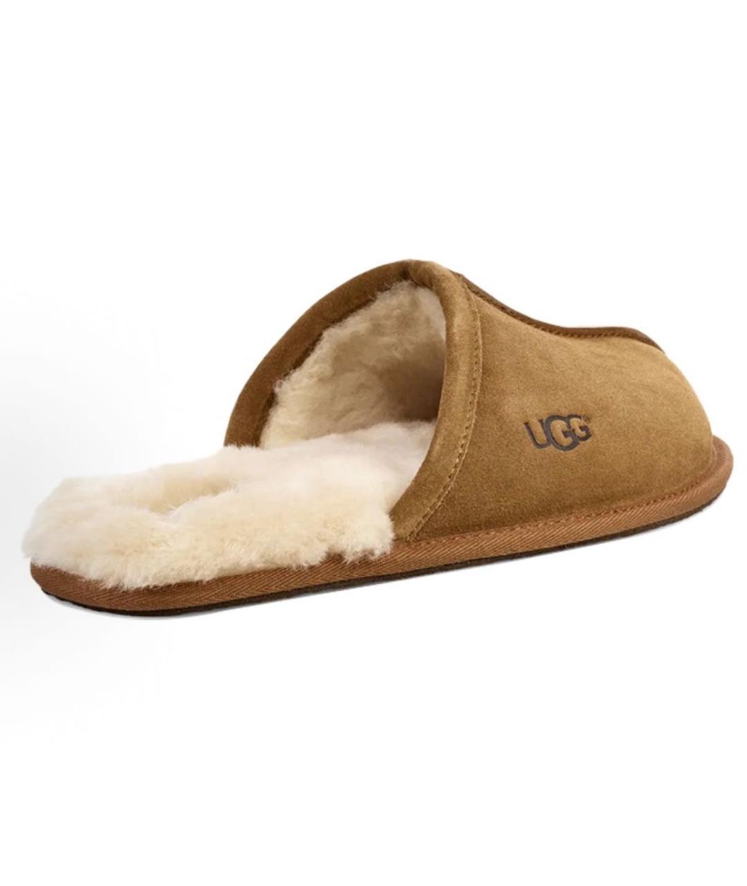 UGG AUSTRALIA Коричневые замшевые мюли, фото 3