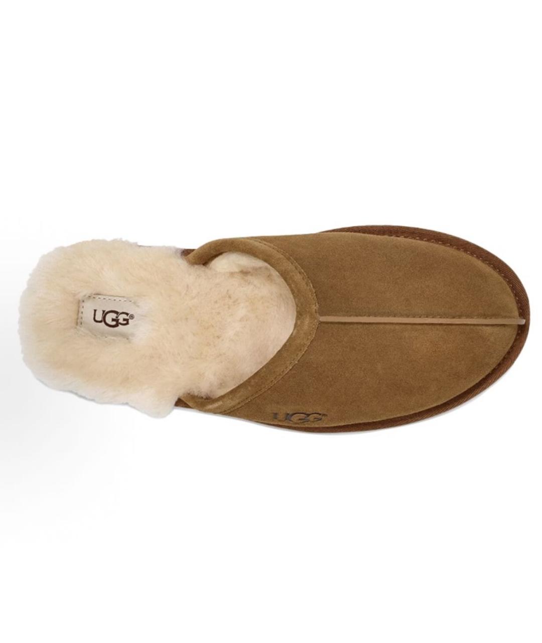 UGG AUSTRALIA Коричневые замшевые мюли, фото 4
