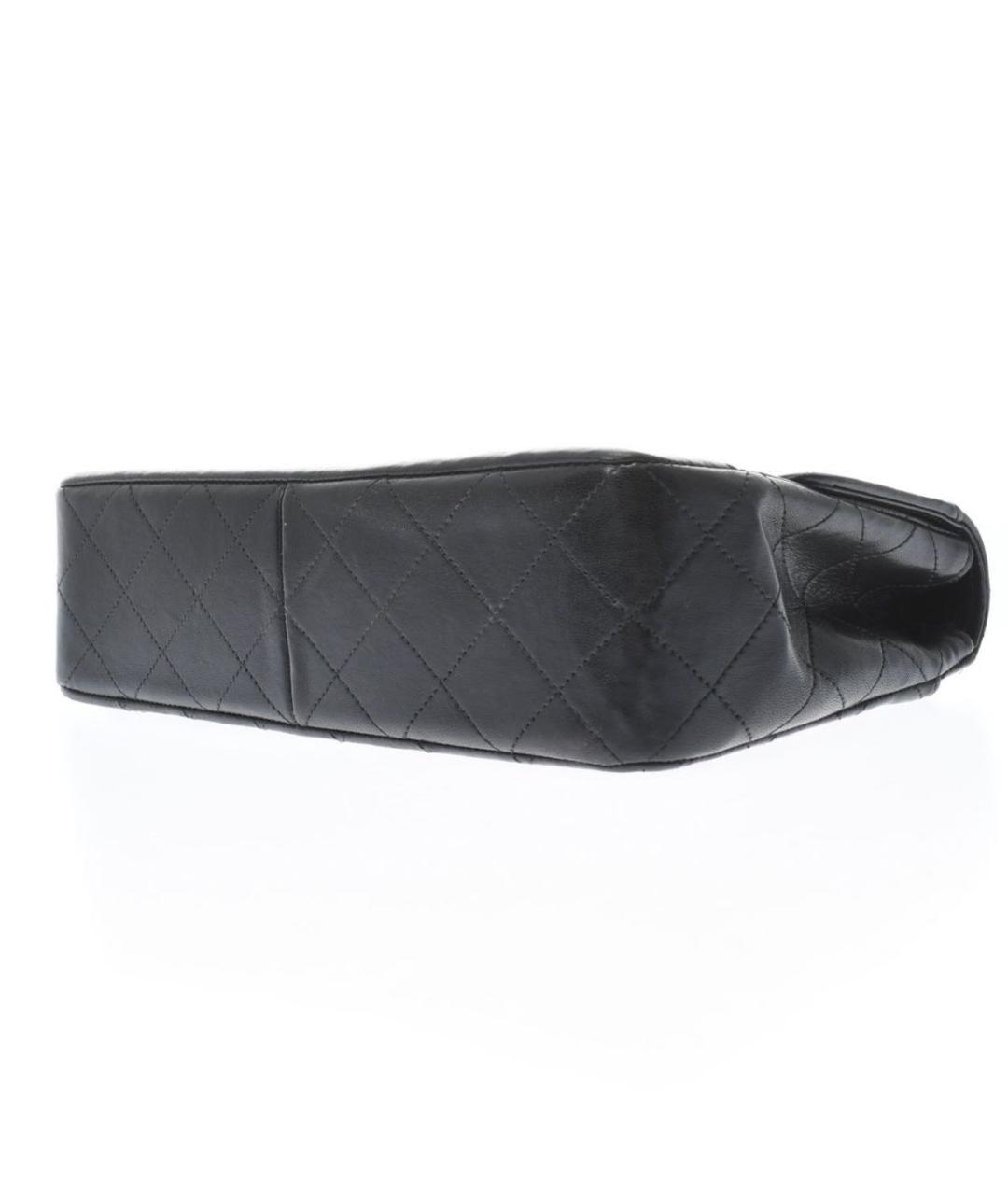 CHANEL Черная кожаная сумка через плечо, фото 4