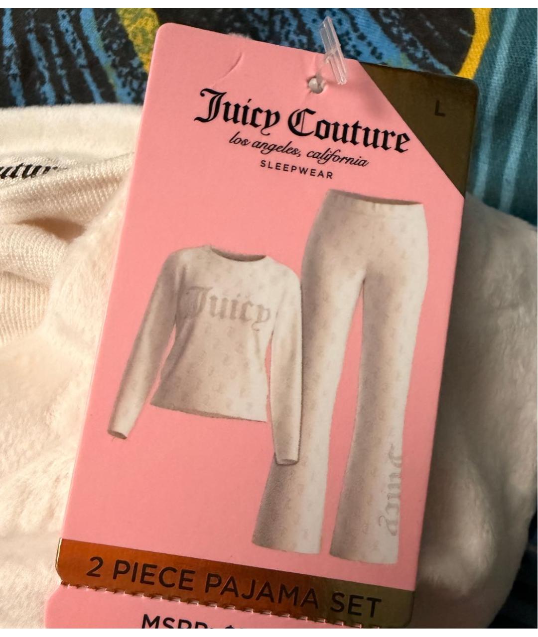 JUICY COUTURE Белая пижамы и сорочки, фото 2