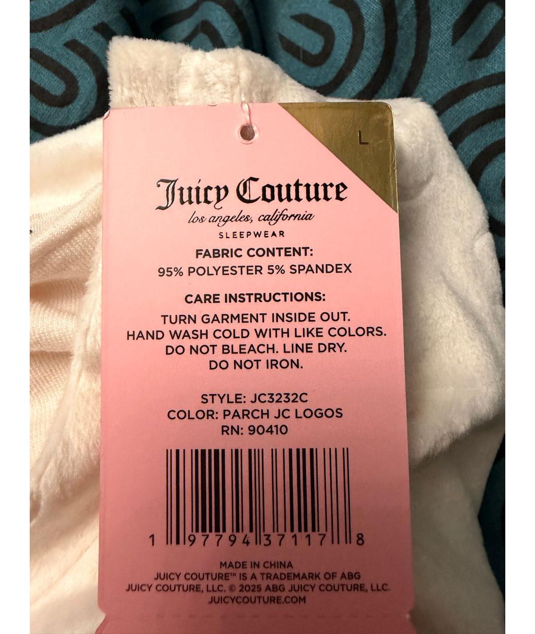 JUICY COUTURE Белая пижамы и сорочки, фото 7