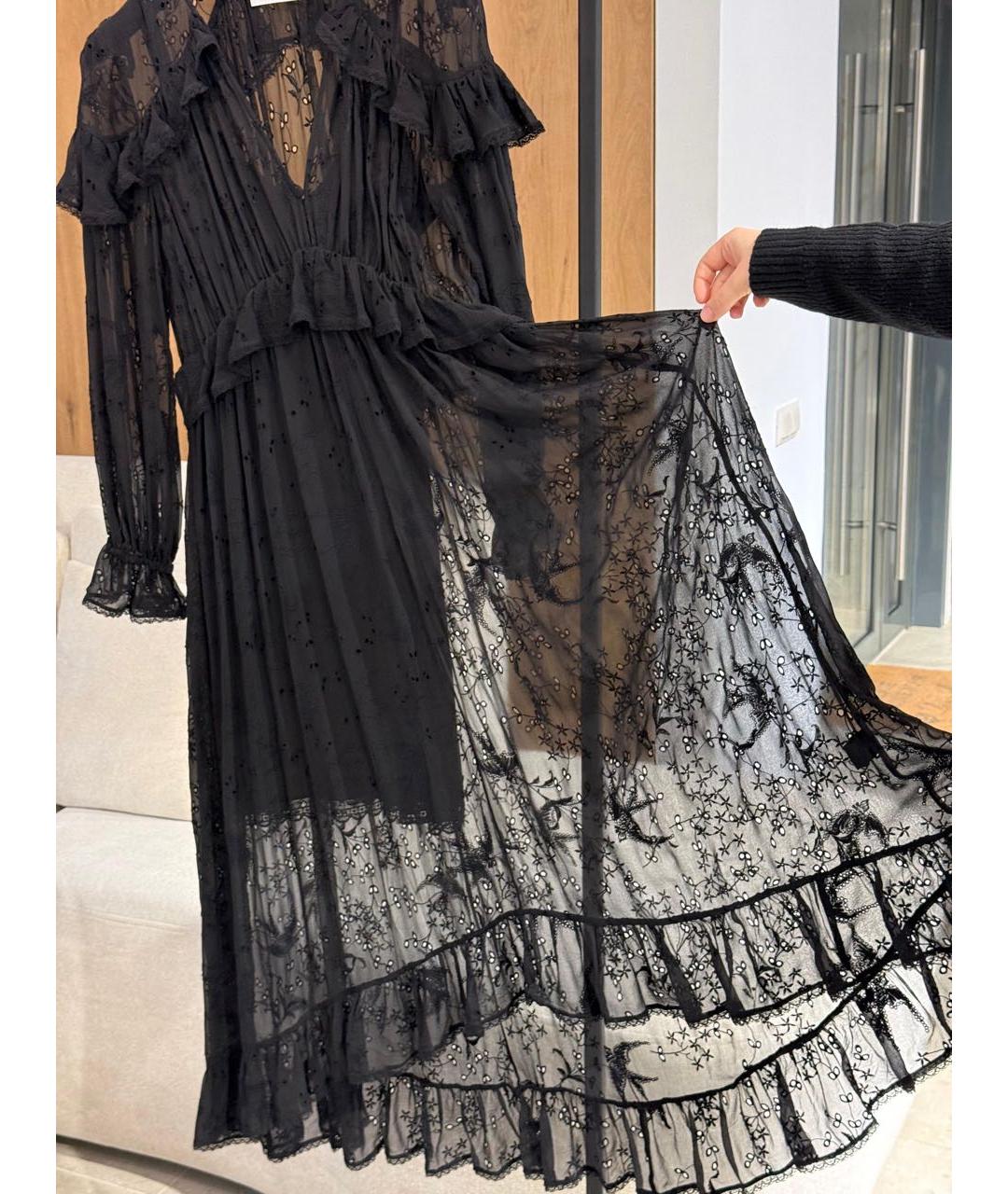 ZIMMERMANN Черное коктейльное платье, фото 3