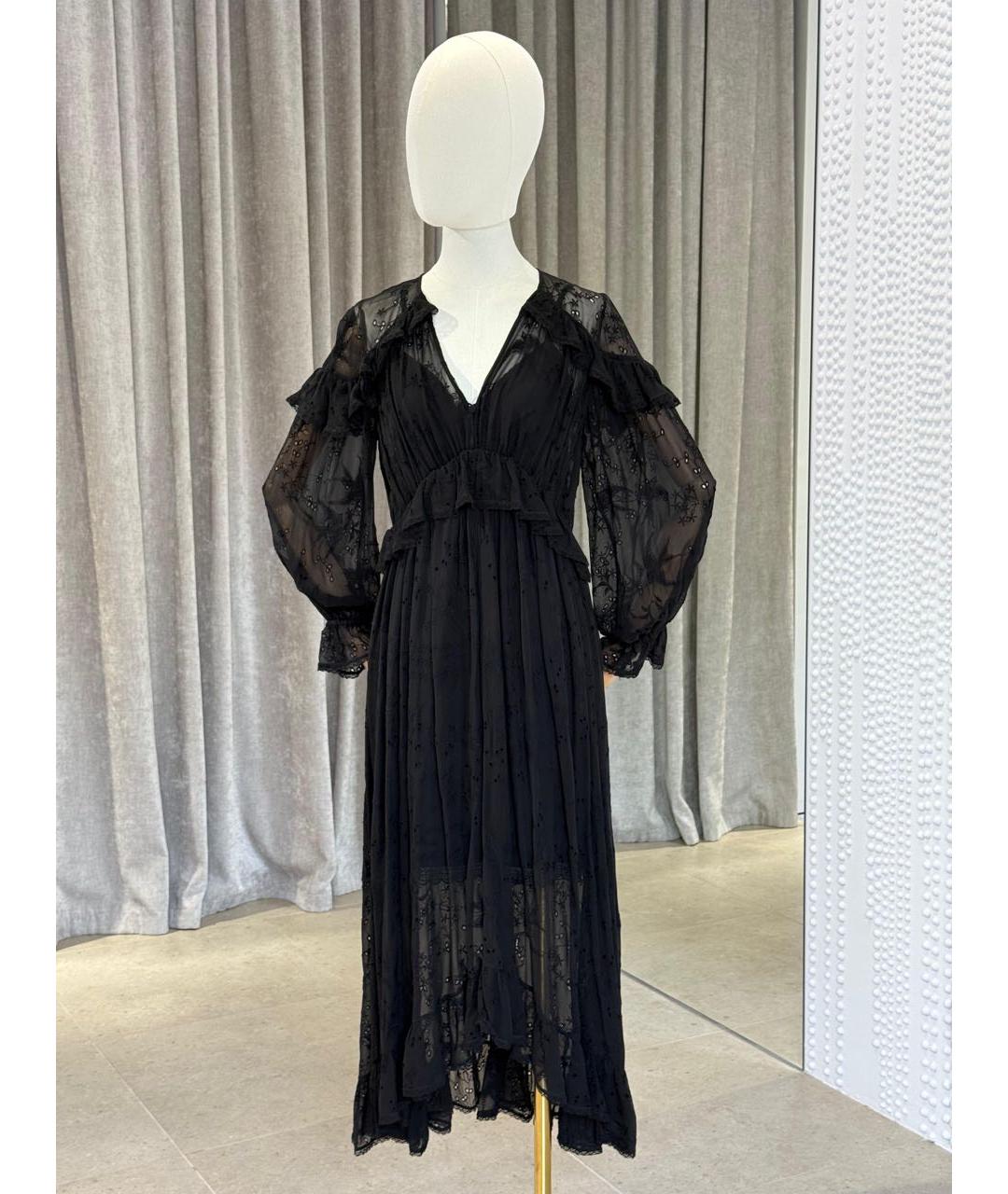 ZIMMERMANN Черное коктейльное платье, фото 2