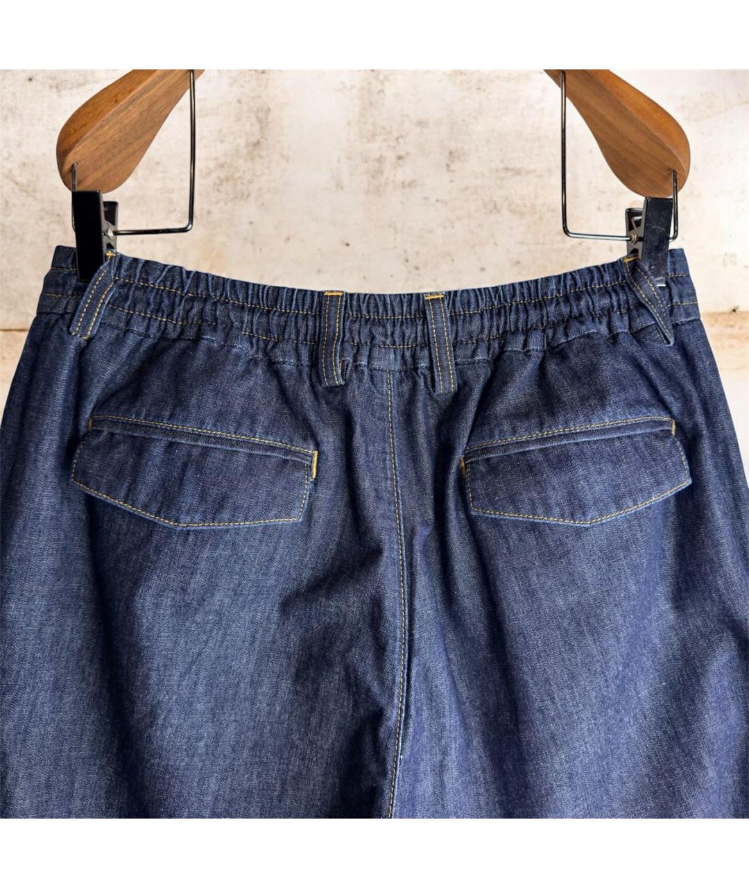ELEVENTY Темно-синие хлопковые повседневные брюки, фото 5