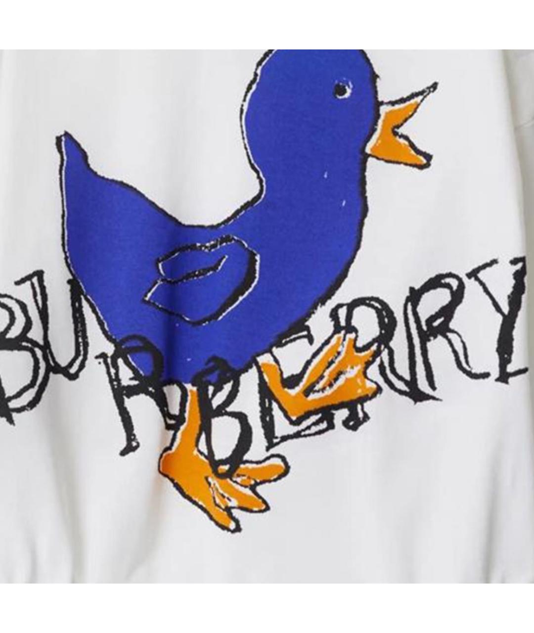 BURBERRY Белый боди/ползунок, фото 3