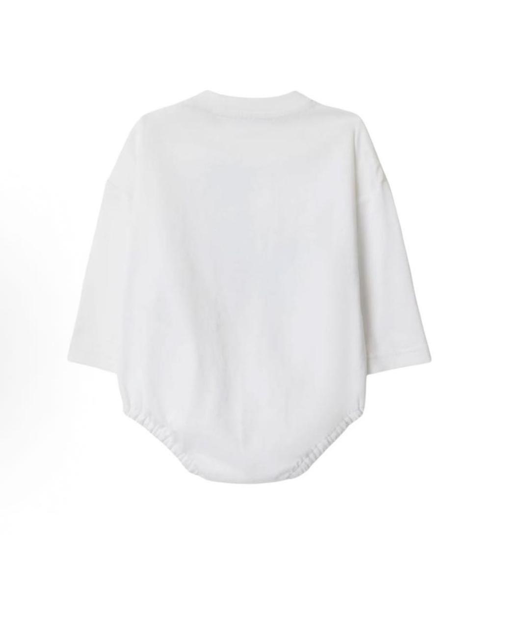 BURBERRY Белый боди/ползунок, фото 2