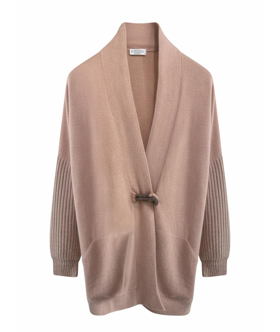 BRUNELLO CUCINELLI Коралловый кашемировый кардиган, фото 1