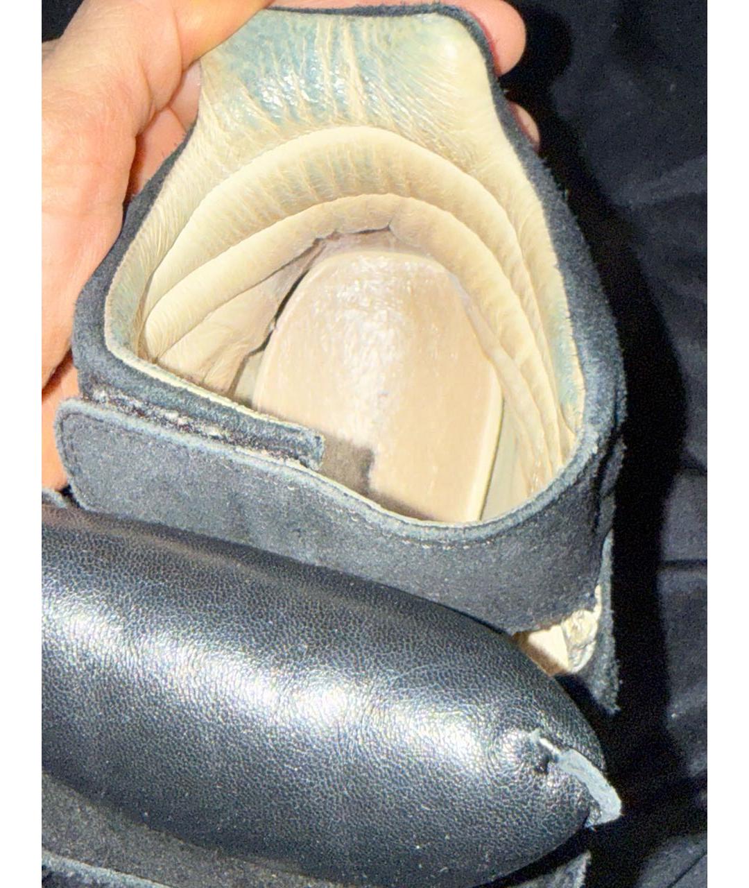 ISABEL MARANT Черные замшевые кроссовки, фото 7