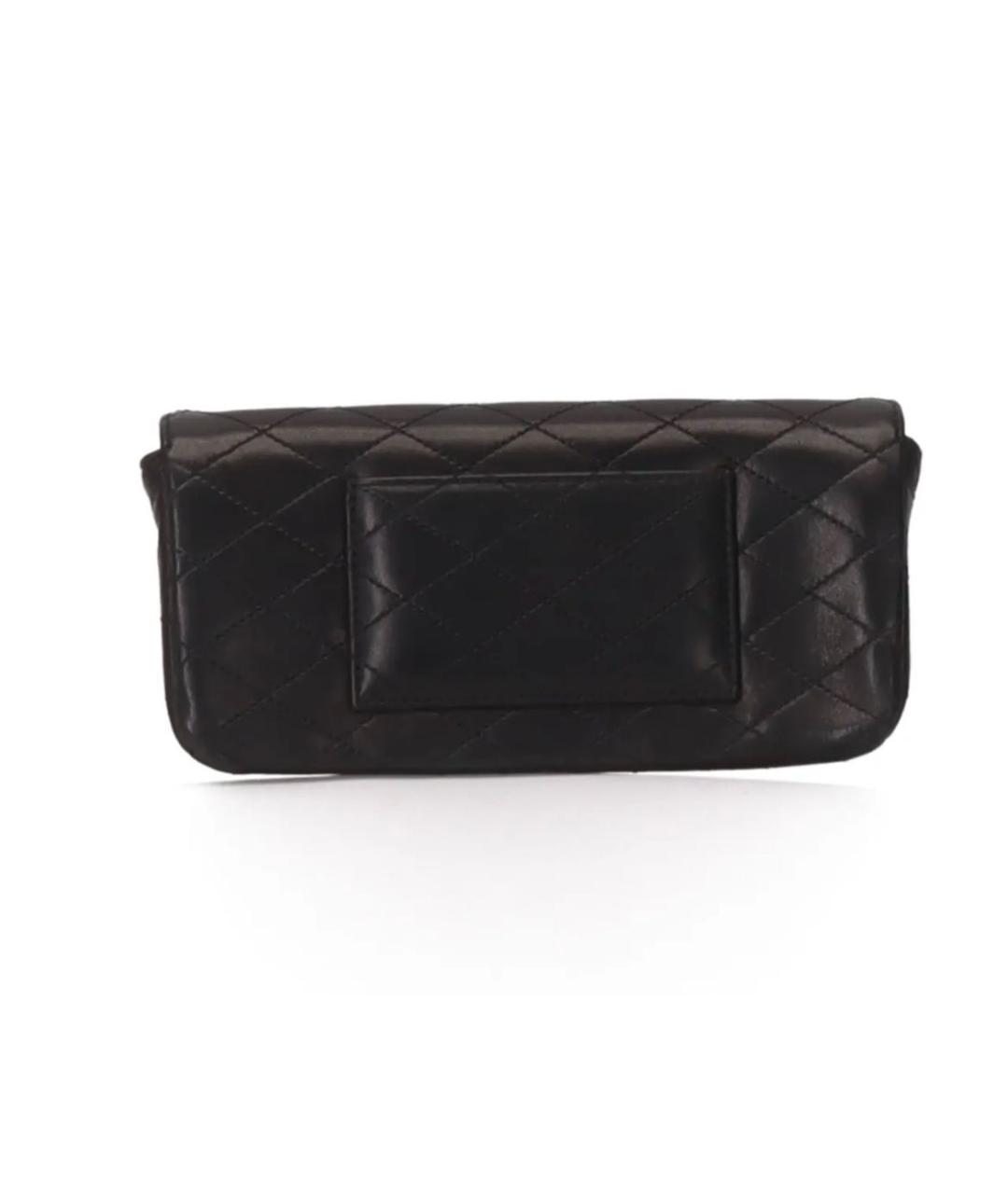 SAINT LAURENT Черная кожаная сумка через плечо, фото 3