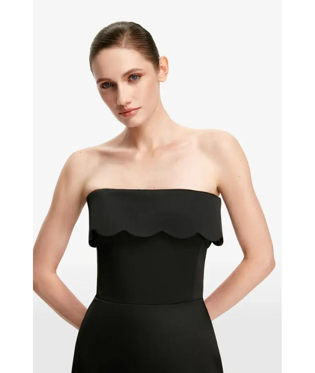 RASARIO Черное полиэстеровое вечернее платье, фото 4