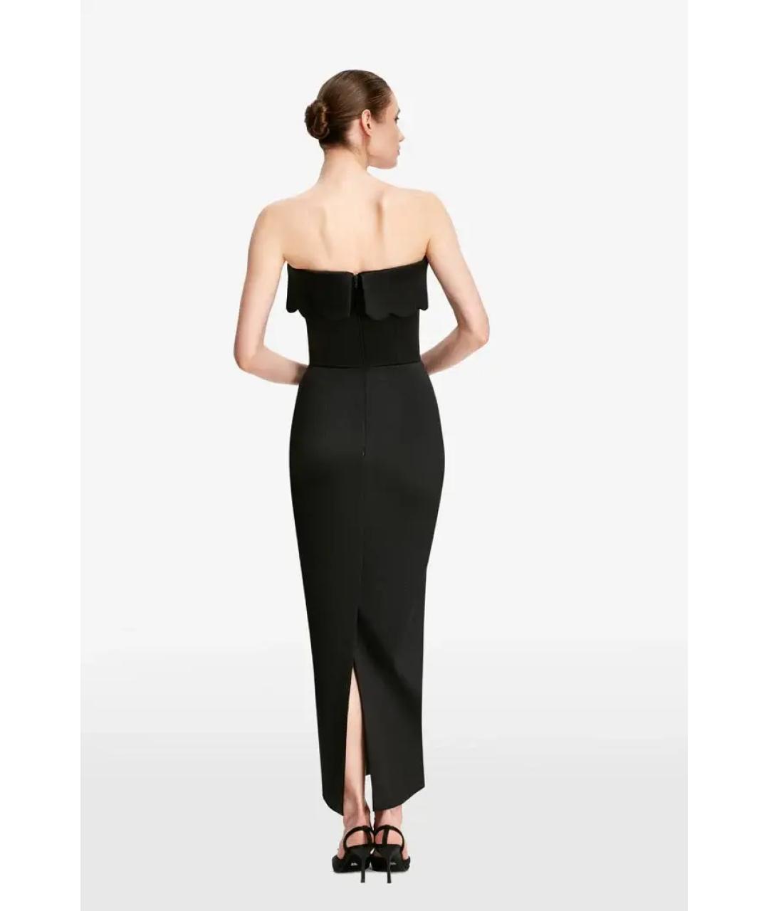 RASARIO Черное полиэстеровое вечернее платье, фото 5