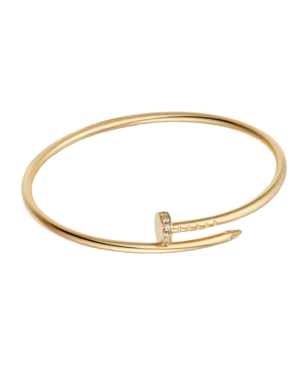 CARTIER Золотой браслет из желтого золота, фото 1