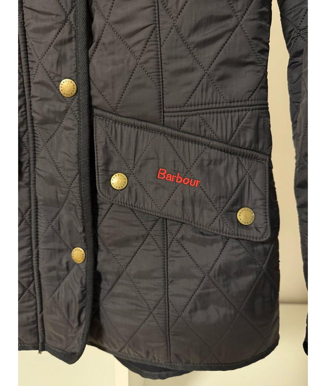 BARBOUR Темно-синяя полиэстеровая куртка, фото 3