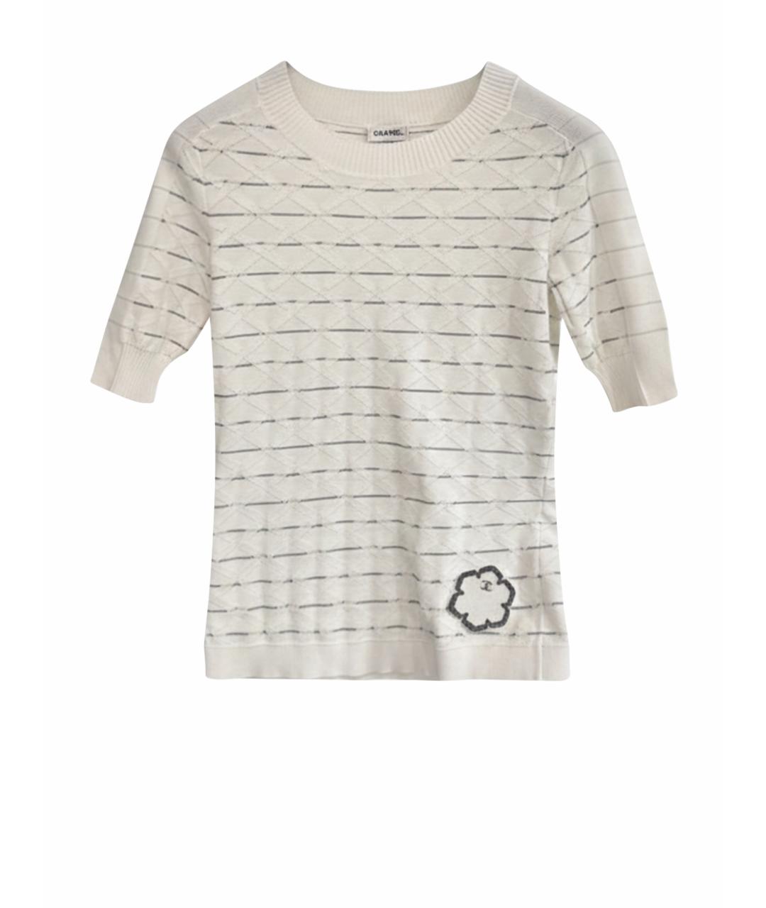 CHANEL Белый джемпер / свитер, фото 1