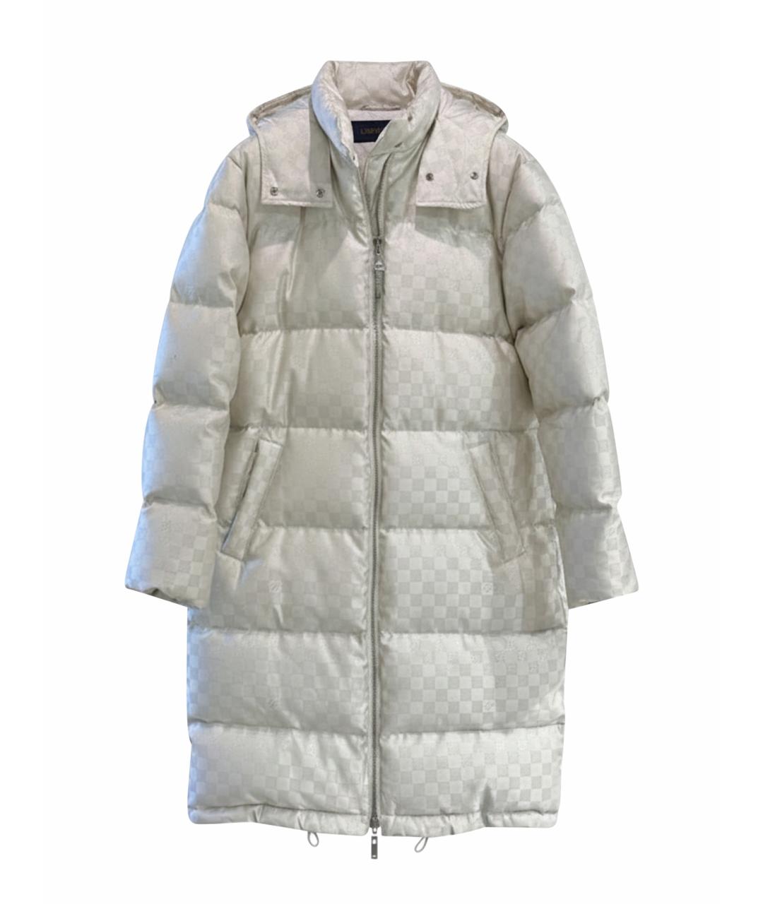 LOUIS VUITTON Серебрянный пуховик, фото 1