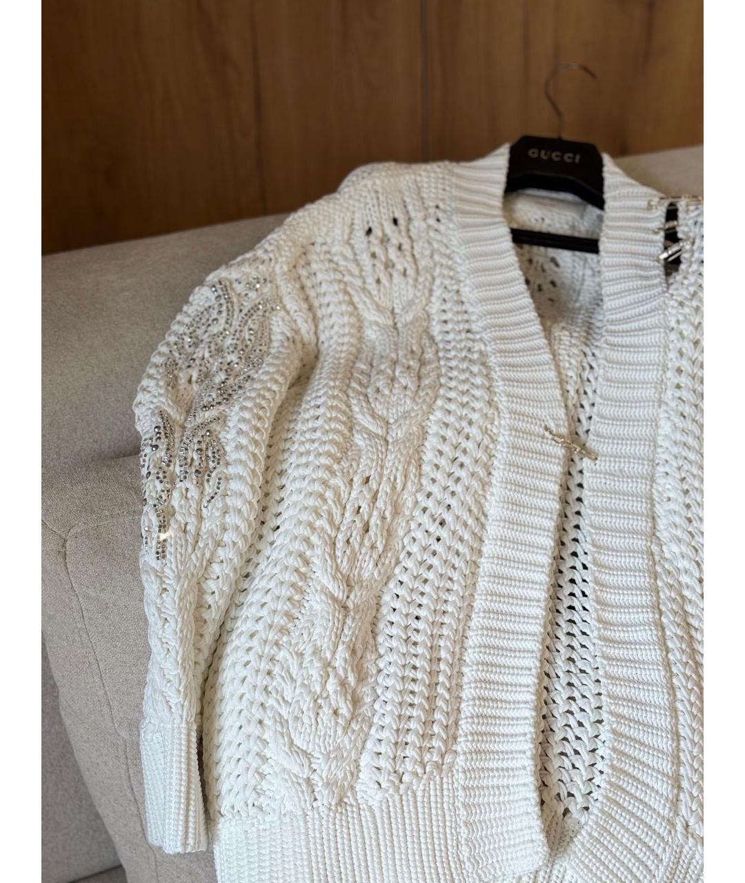 ERMANNO SCERVINO Белый кардиган, фото 6