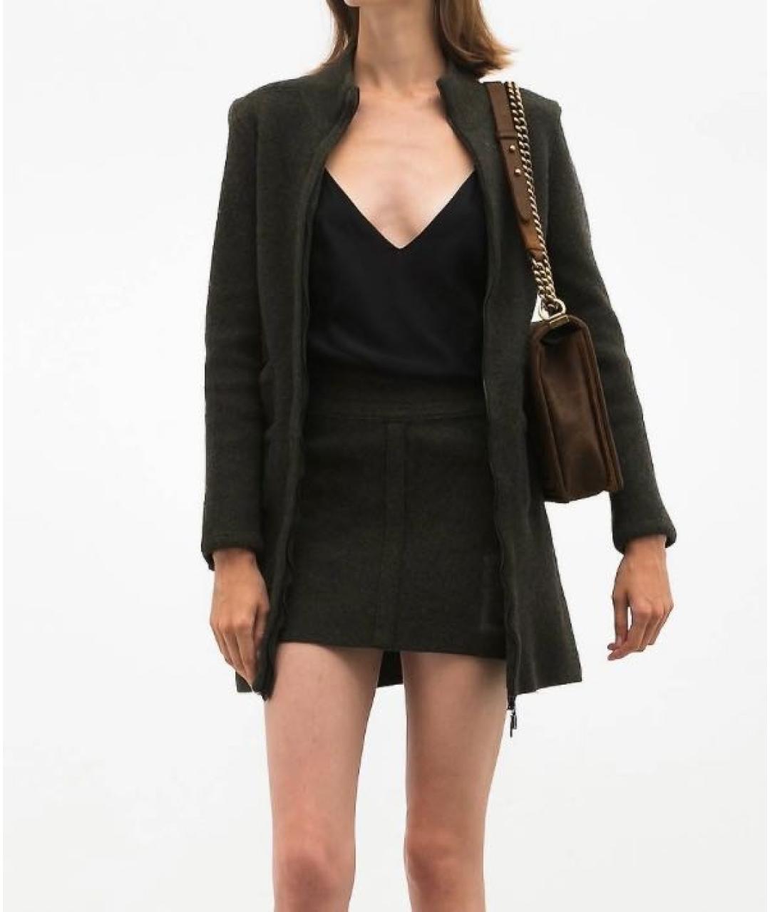 CHANEL Зеленый шерстяной костюм с юбками, фото 8