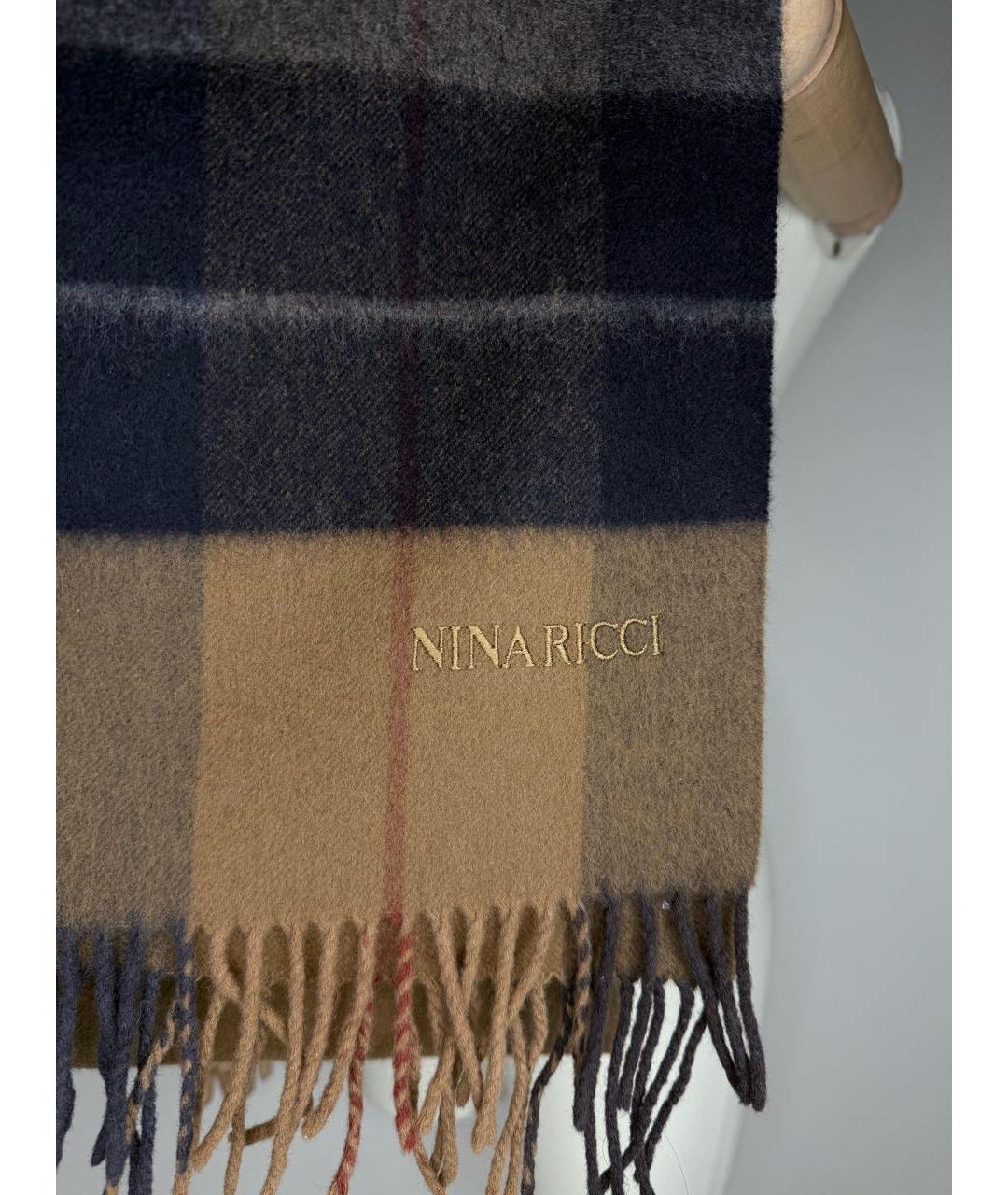 NINA RICCI Мульти кашемировый шарф, фото 5