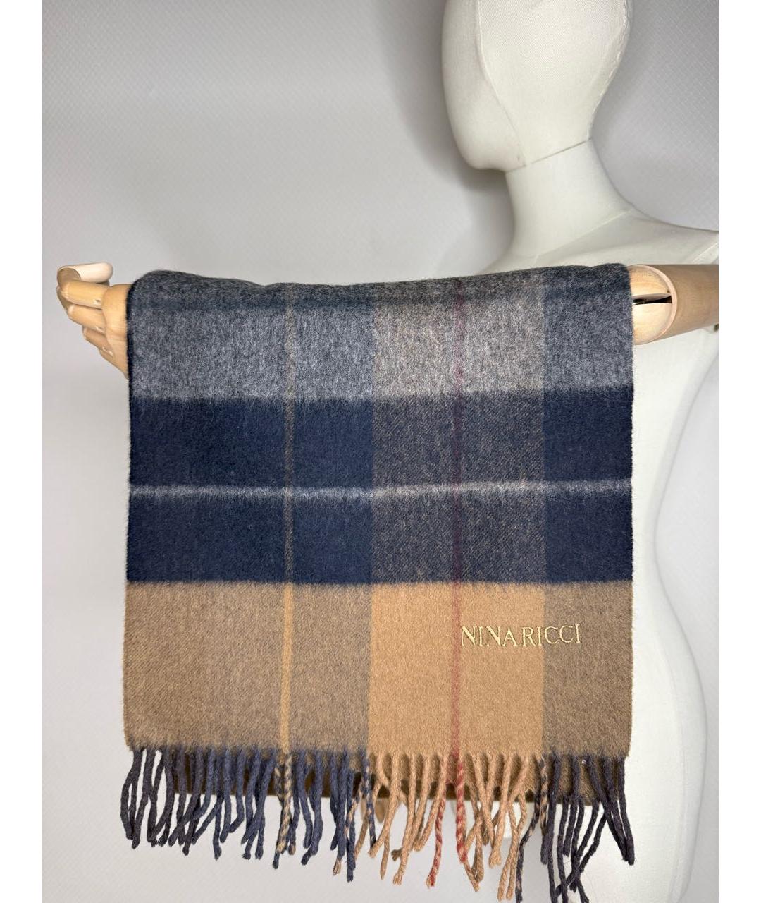 NINA RICCI Мульти кашемировый шарф, фото 6