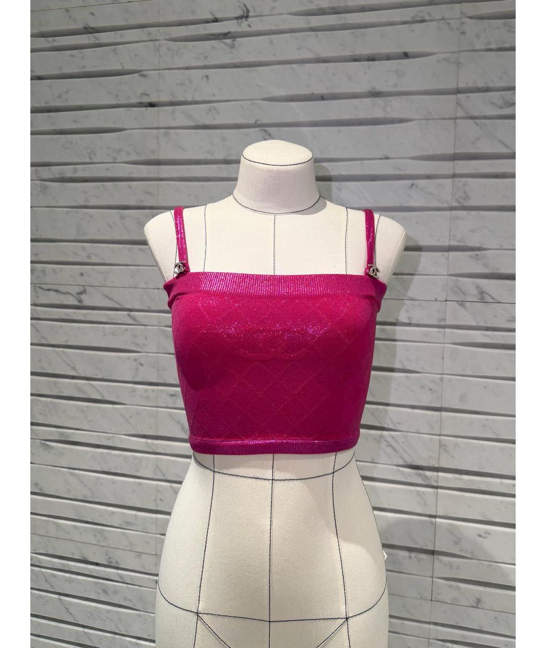 CHANEL Фуксия костюм с брюками, фото 2