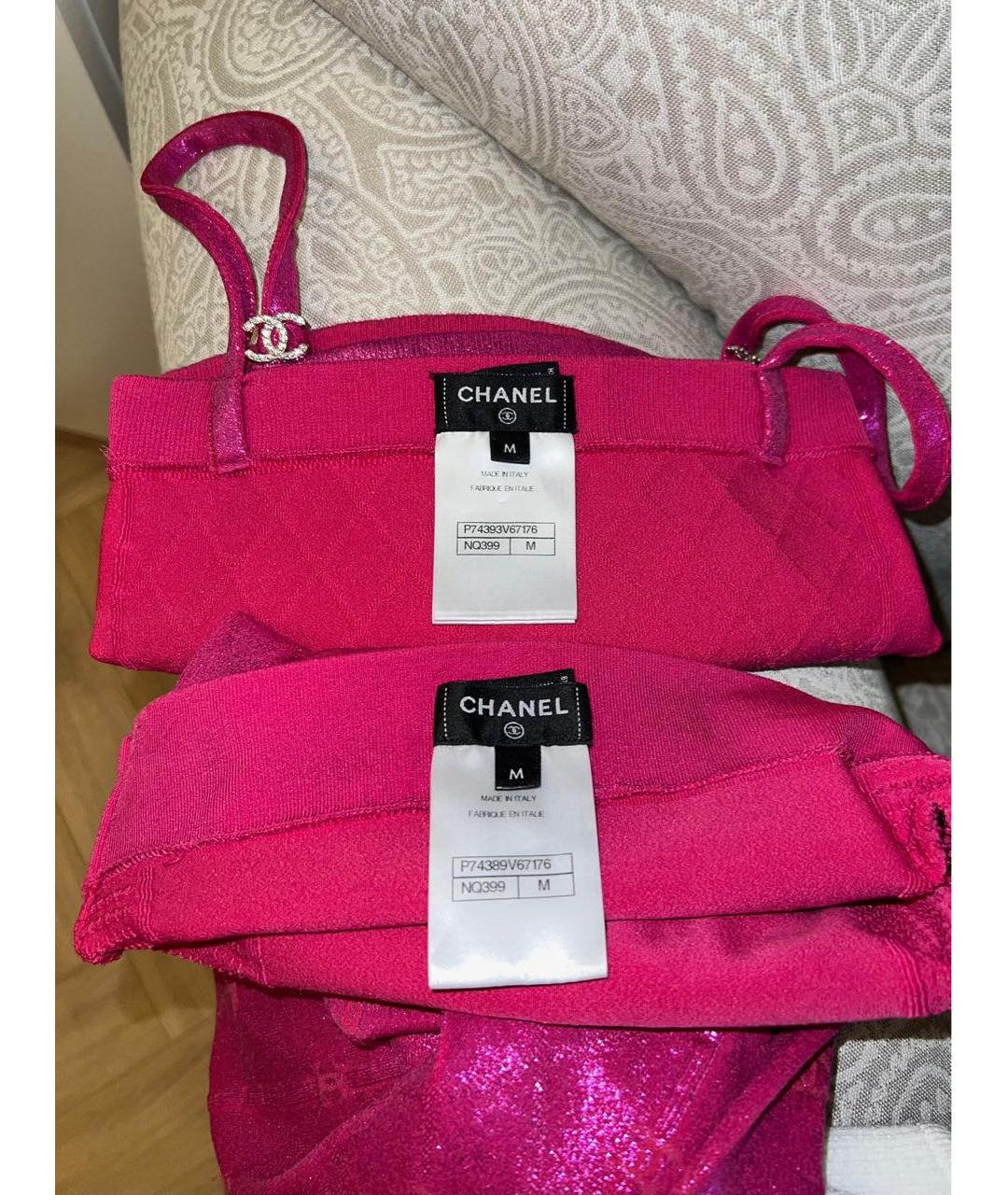 CHANEL Фуксия костюм с брюками, фото 6