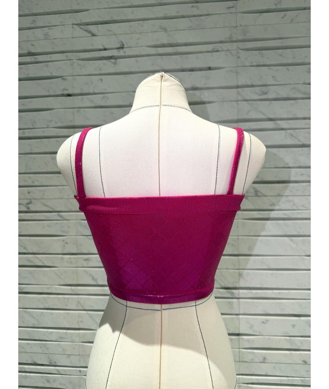 CHANEL Фуксия костюм с брюками, фото 5