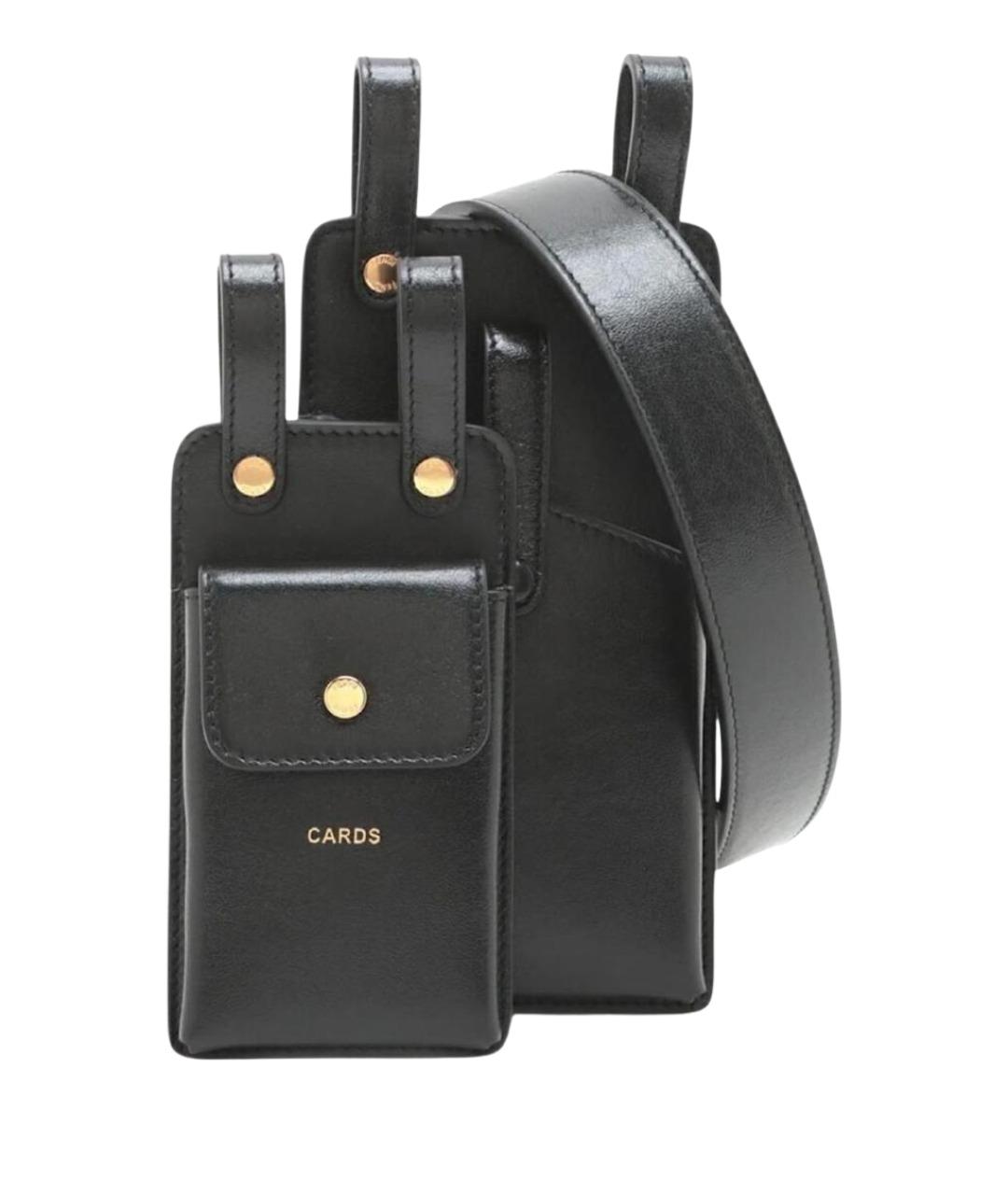 FENDI Черный ремень, фото 1