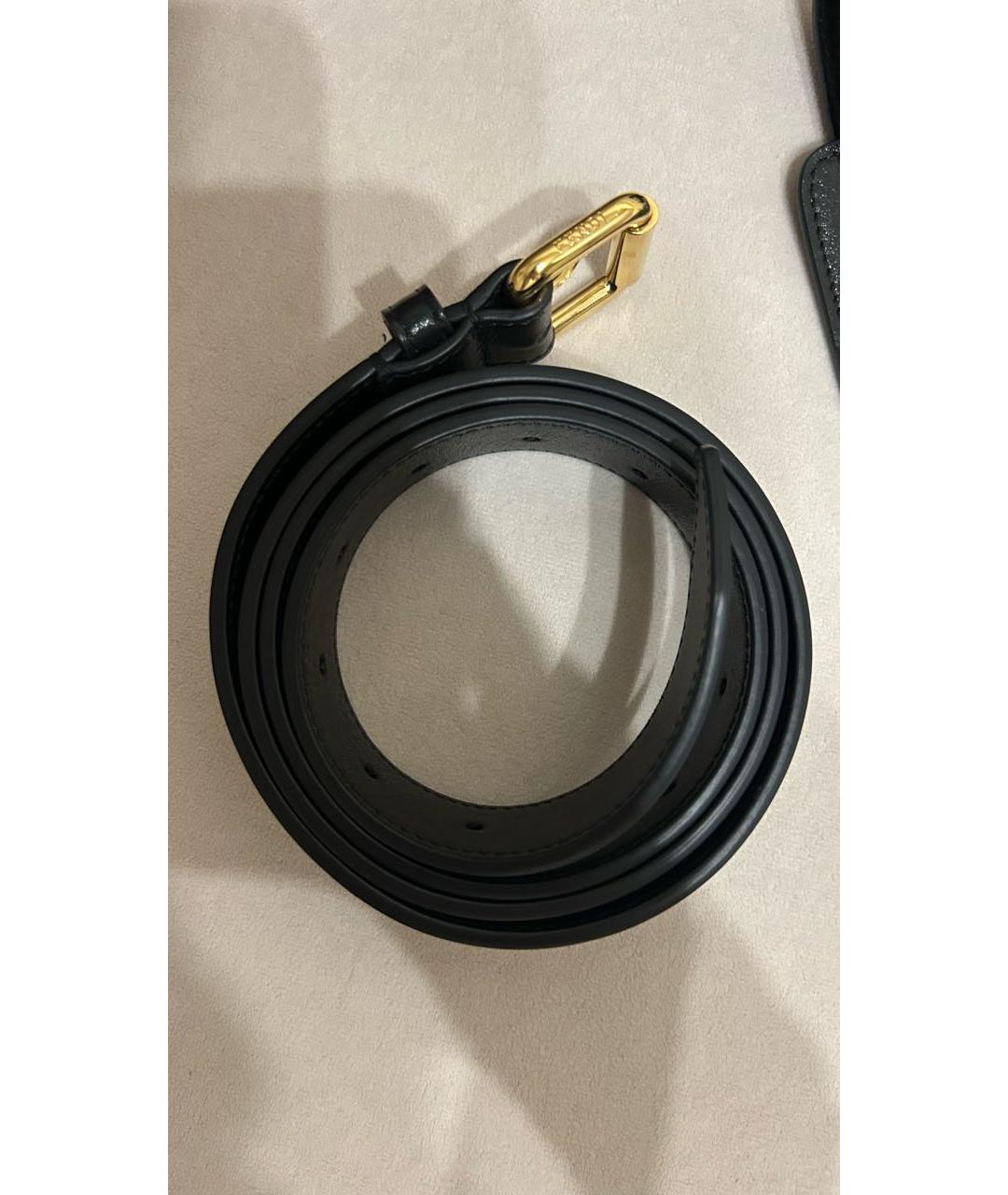 FENDI Черный ремень, фото 3