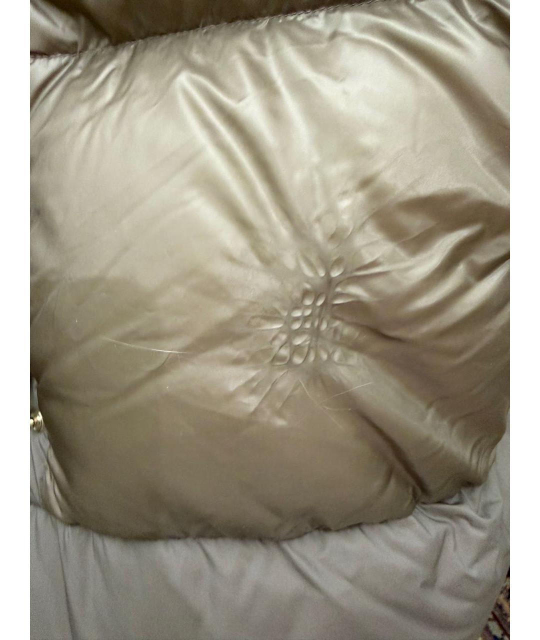 HERNO Бежевый синтетический пуховик, фото 8