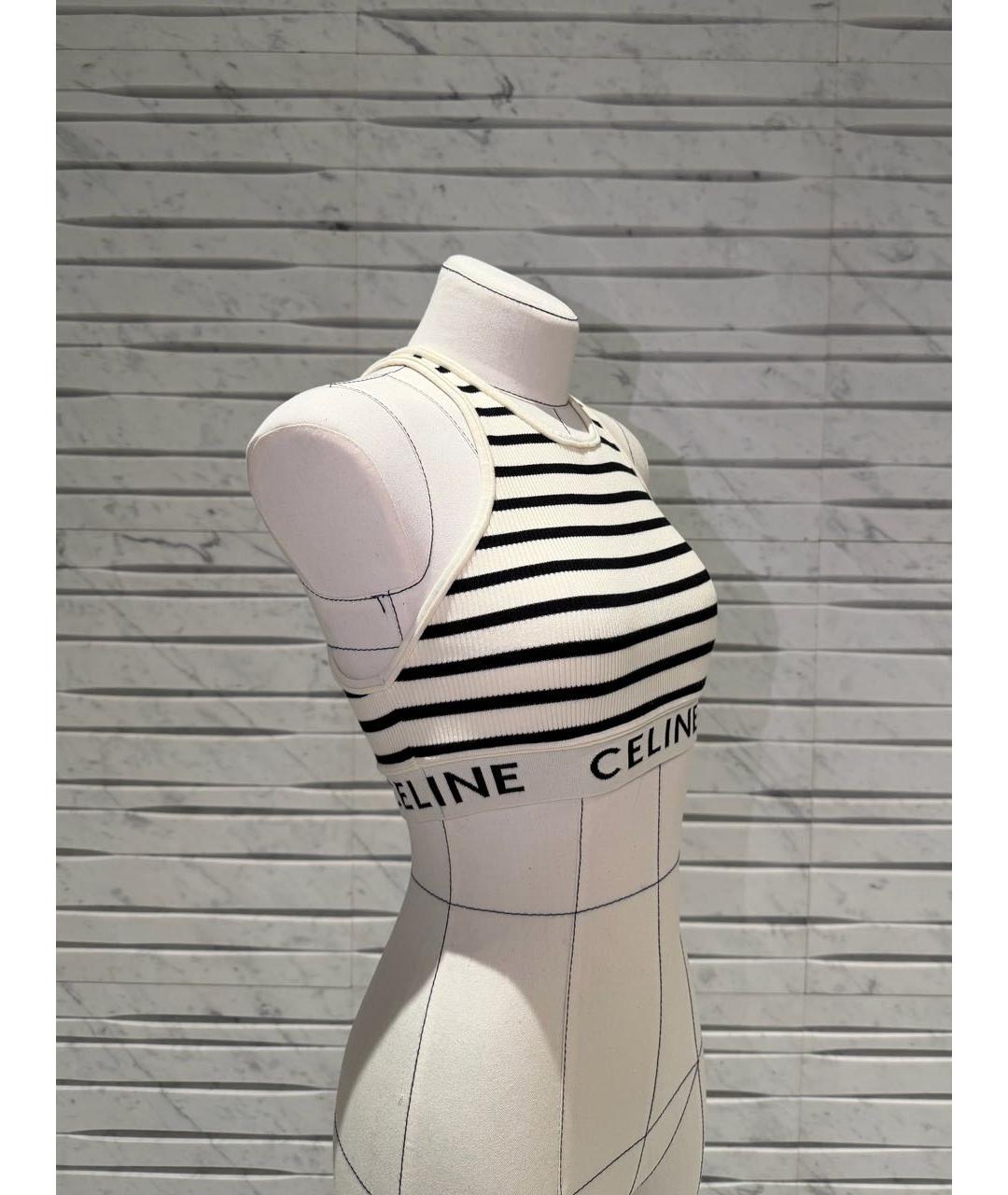 CELINE Бежевая майка, фото 2