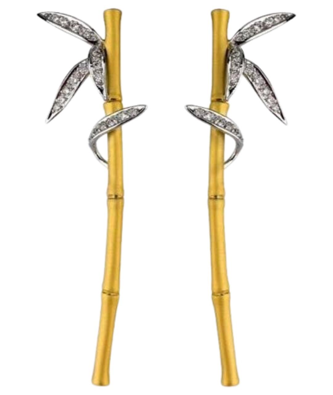 CARRERA Y CARRERA Золотые серьги из желтого золота, фото 1