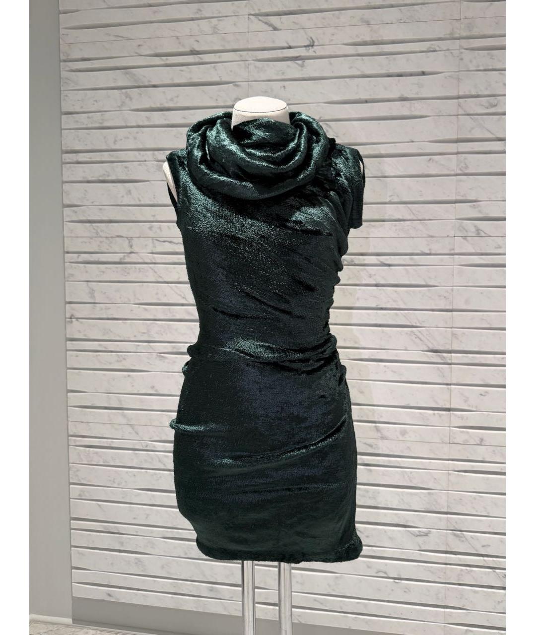 ALAIA Хаки повседневное платье, фото 6