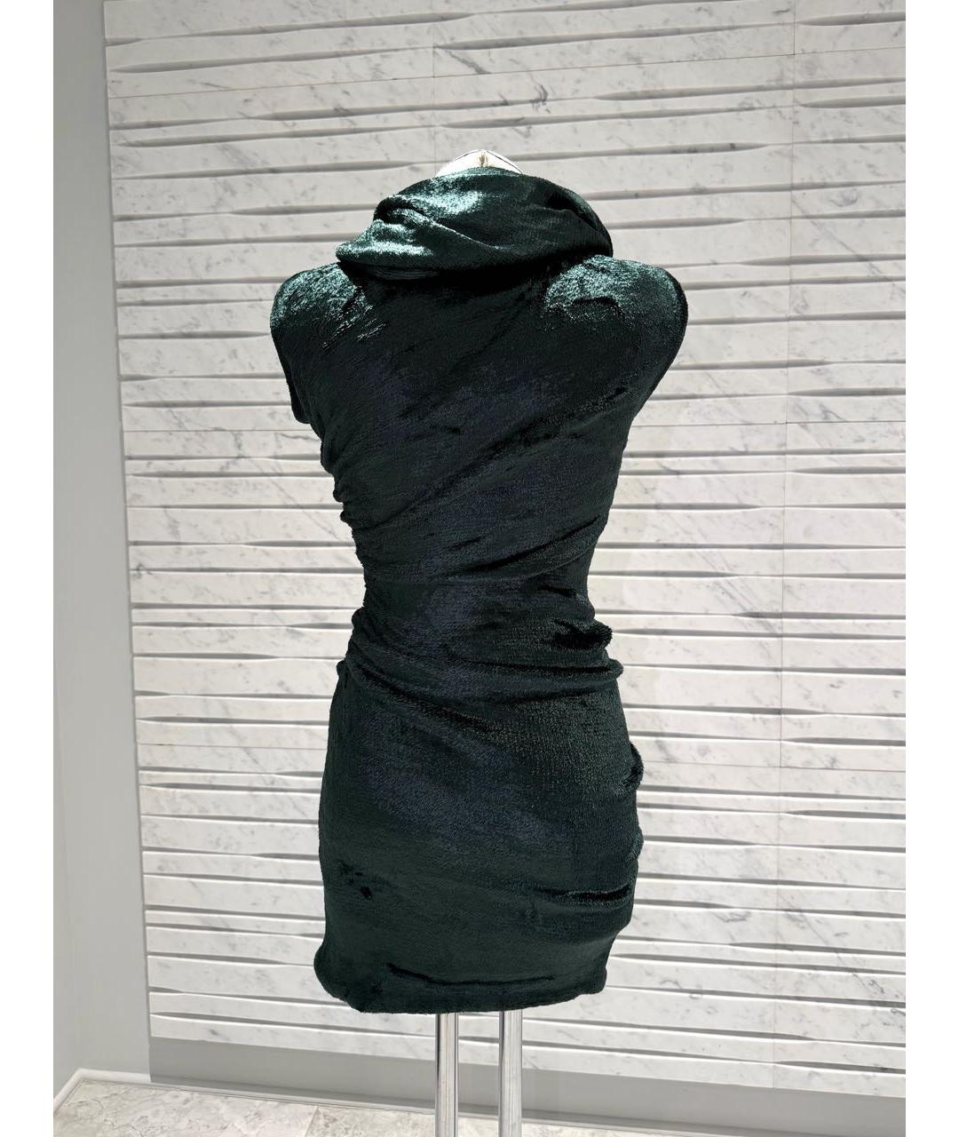 ALAIA Хаки повседневное платье, фото 3