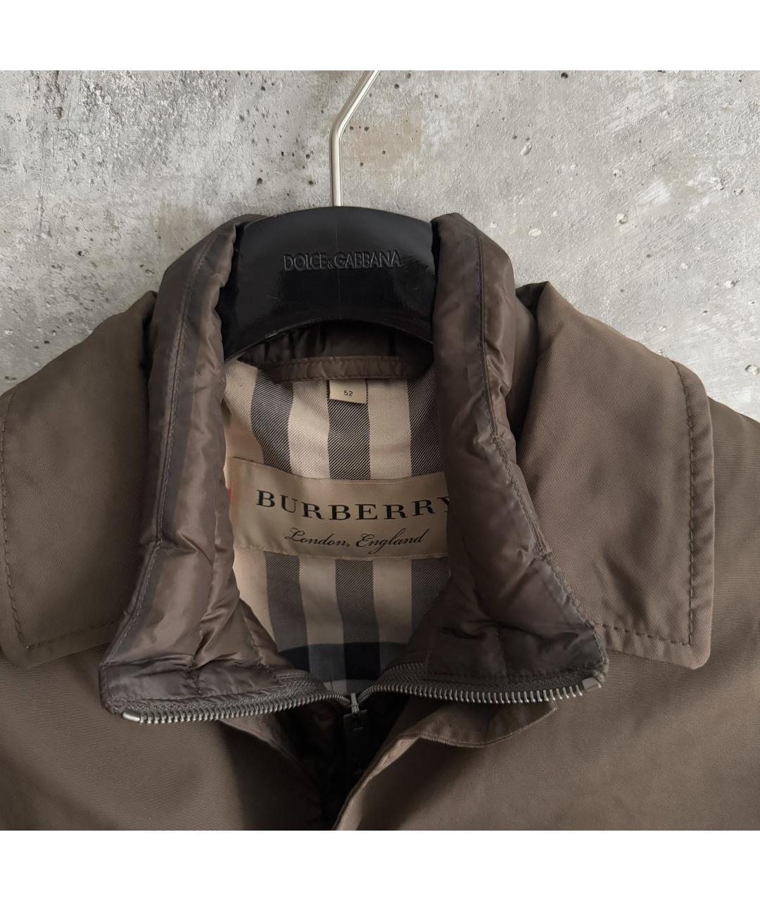 BURBERRY Коричневый тренч / плащ, фото 5