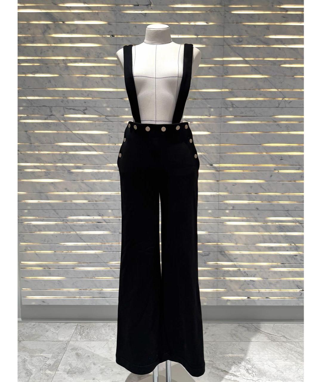CHANEL Черные брюки широкие, фото 8