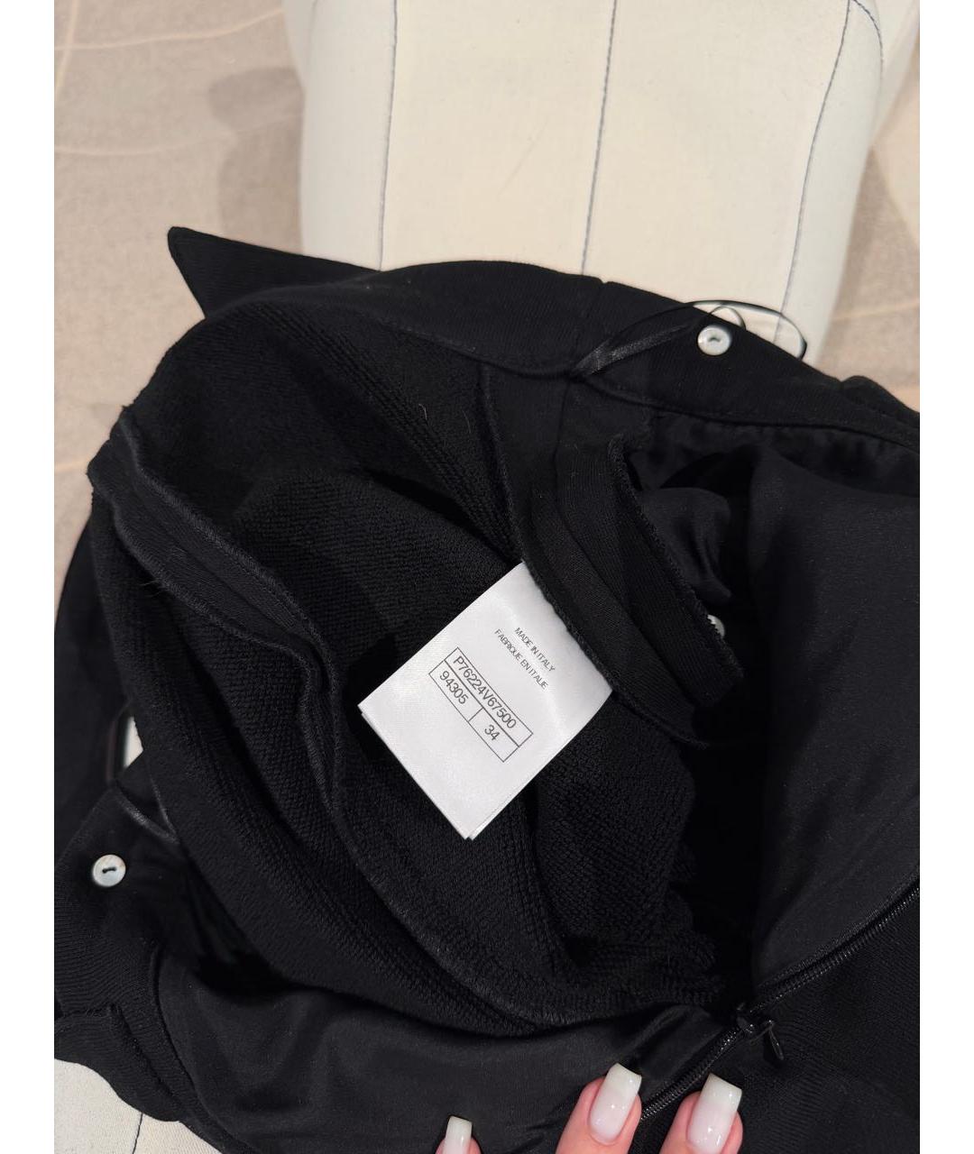 CHANEL Черные брюки широкие, фото 6