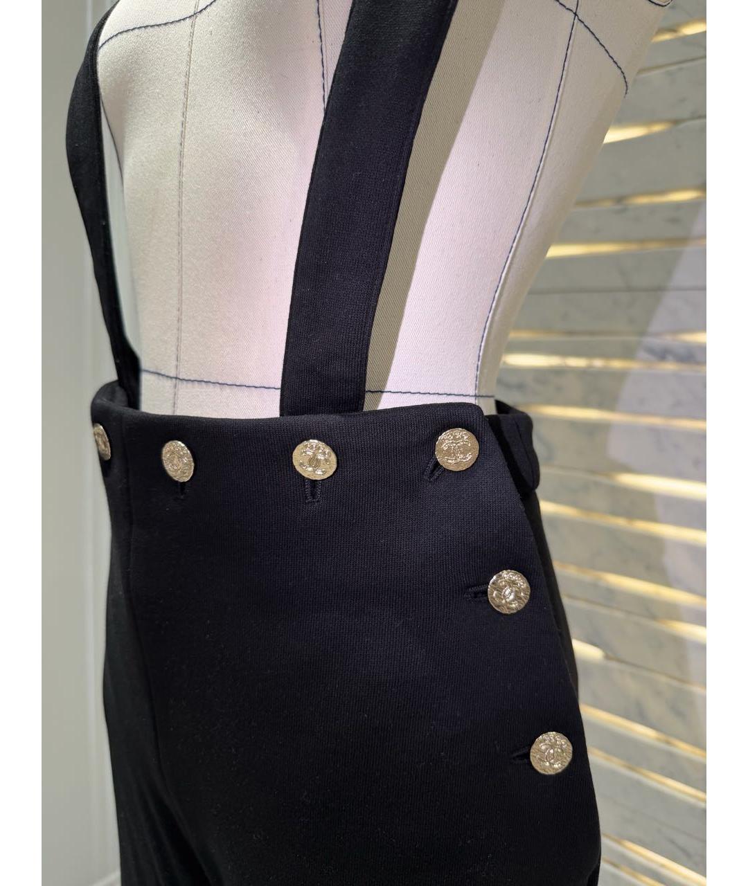 CHANEL Черные брюки широкие, фото 3