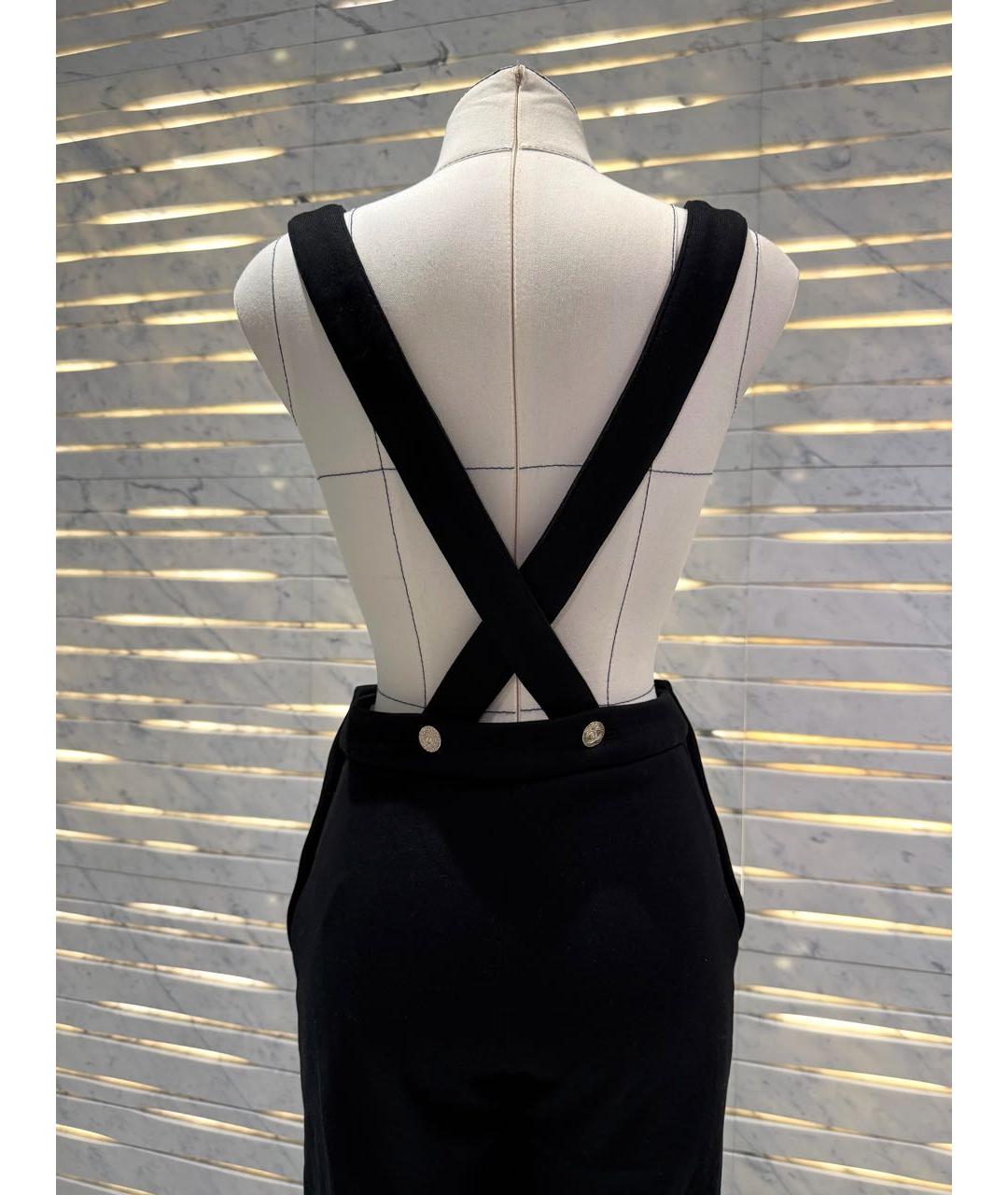 CHANEL Черные брюки широкие, фото 5