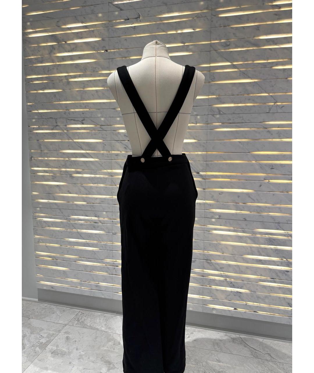 CHANEL Черные брюки широкие, фото 4