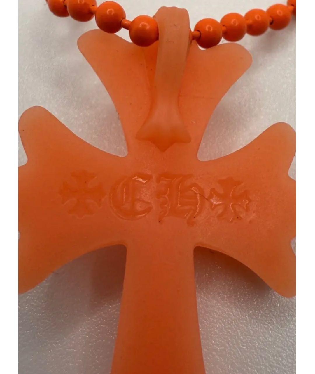 CHROME HEARTS Оранжевая пластиковая цепочка/подвеска, фото 2