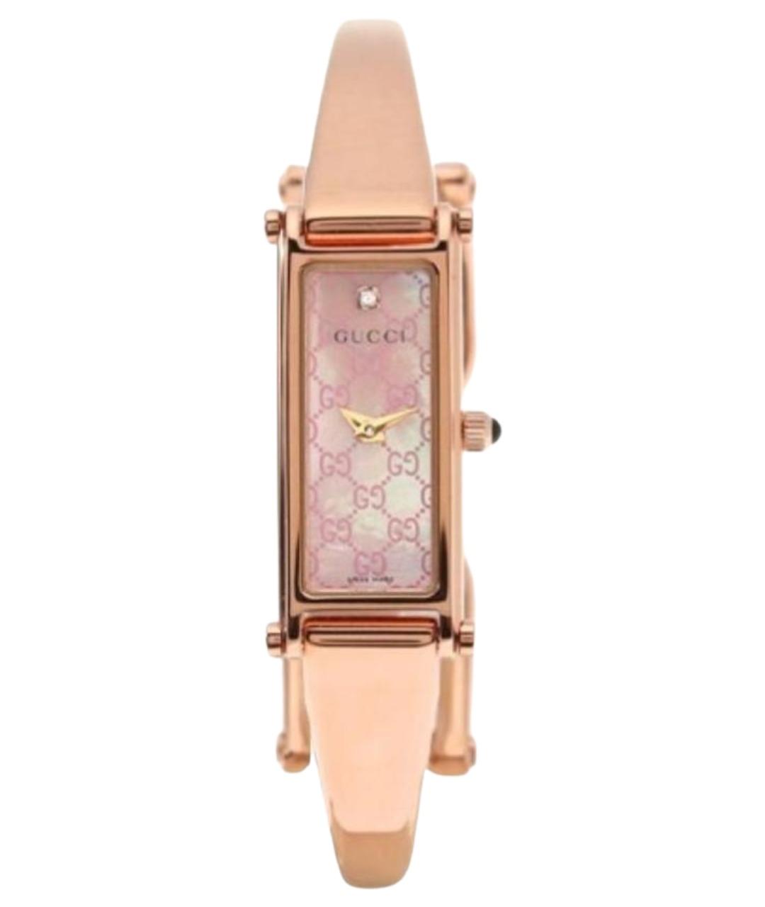 GUCCI Розовые часы, фото 1