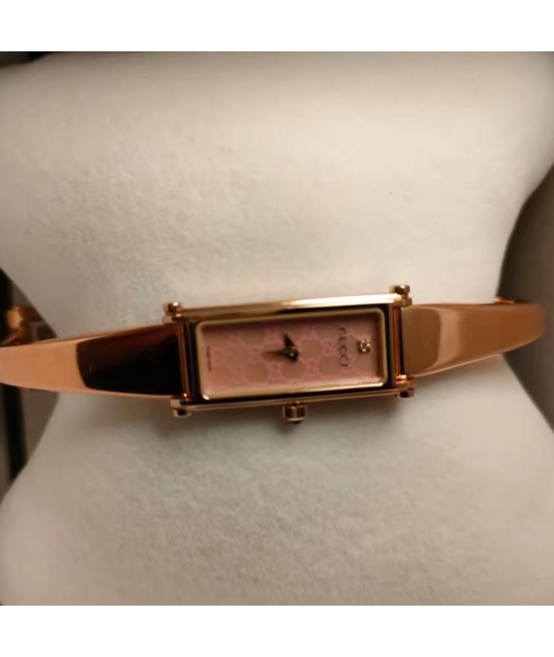 GUCCI Розовые часы, фото 8